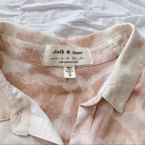 ANTHROPOLOGIE CLOTH & STONE Tie-Dye Button Down - Picture 9 of 12